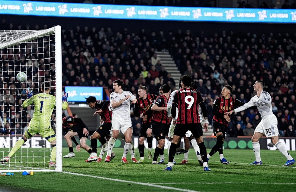 Μπόρνμουθ – Μάντσεστερ Γιουνάιτεντ 2-2: Χορταστικό θέαμα στο «Vitality» με 4 γκολ στο δεύτερο ημίχρονο