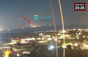 Κάμερες καιρού κατέγραψαν drones πάνω από τη Βρετανική Βάση στην Κύπρο