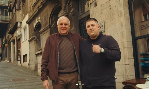 Στο Βελιγράδι ο Immune για το νέο του single «Ζέλικο» – Συνάντηση με τον Ζέλικο Ομπράντοβιτς