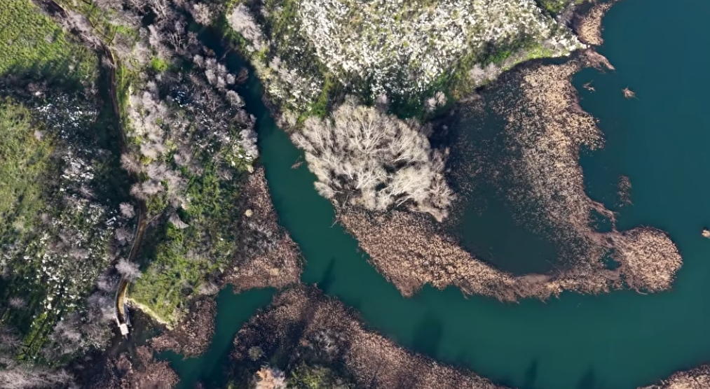 Το κρυφό υδάτινο τοπίο της Αττικής μόλις 40 λεπτά από την Αθήνα – Εντυπωσιακό βίντεο drone