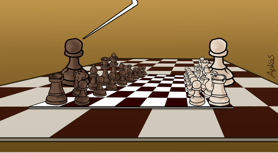 Αιχμηρό «καλημέρα» από τον Αρκά: Σκάκι, εξουσία και μια λέξη με νόημα