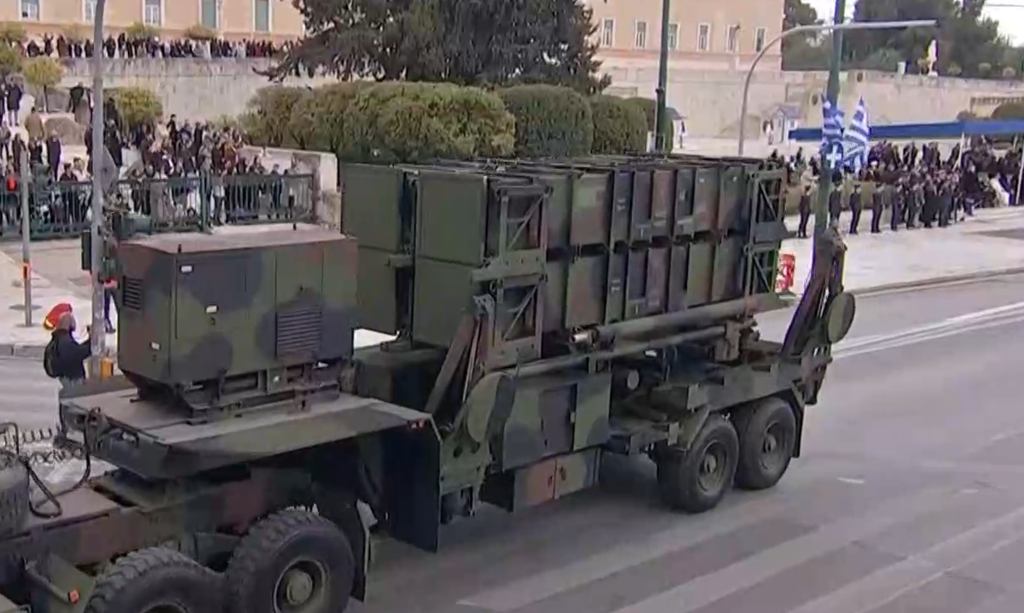 Παρέλαση 25ης Μαρτίου: Εντυπωσίασε το υπερσύγχρονο αντιεροπορικό σύστημα Patriot