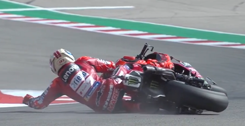 Motogp: Σοκαριστική πτώση για τον Μάρκεθ