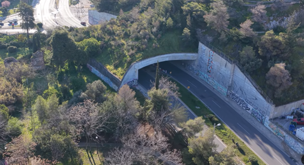 Από το σοκ στην αποκατάσταση: Η σήραγγα της Νέας Ιωνίας σε πλάνα drone