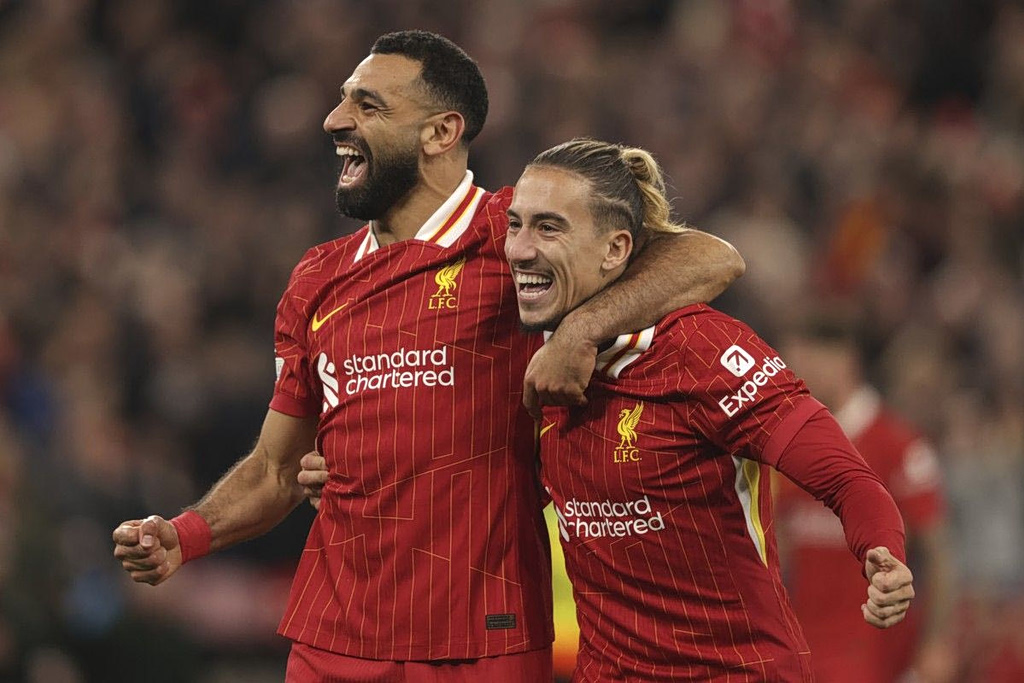 Το μήνυμα του Τσιμίκα στον Σαλάχ: «Ένας αληθινός θρύλος που είχα την τύχη να αποκαλώ φίλο» (pic)