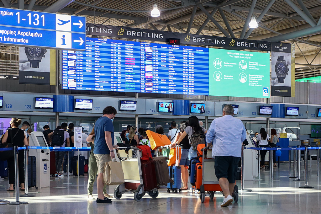 Ρεκόρ επιβατικής κίνησης στο αεροδρόμιο της Αθήνας
