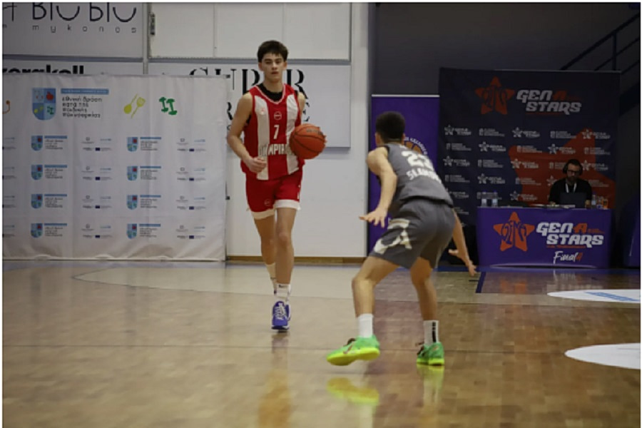 Ολυμπιακός – ΔΕΚΑ 94-85: Πρώτοι οι «ερυθρόλευκοι» στο Gen A Stars U16 με Σπανούλη, Χριστοδούλου