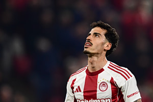 Ο Τσικίνιο έφτασε τις 100 συμμετοχές με τον Ολυμπιακό