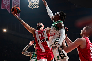 Στο Πριγκιπάτο για το 2/2 στη «διαβολοβδομάδα» ο Ολυμπιακός, «τελικός» για τον Παναθηναϊκό με Ζάλγκιρις