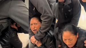 ΗΠΑ: Οι ICE συλαμβάνουν γυναίκα δια της βίας στο αεροδρόμιο Σαν Φρανσίσκο μπροστά στο παιδί της (Videos)