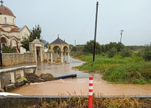 Τεράστια προβλήματα από την νεροποντή στο Ηράκλειο και το Λασίθι