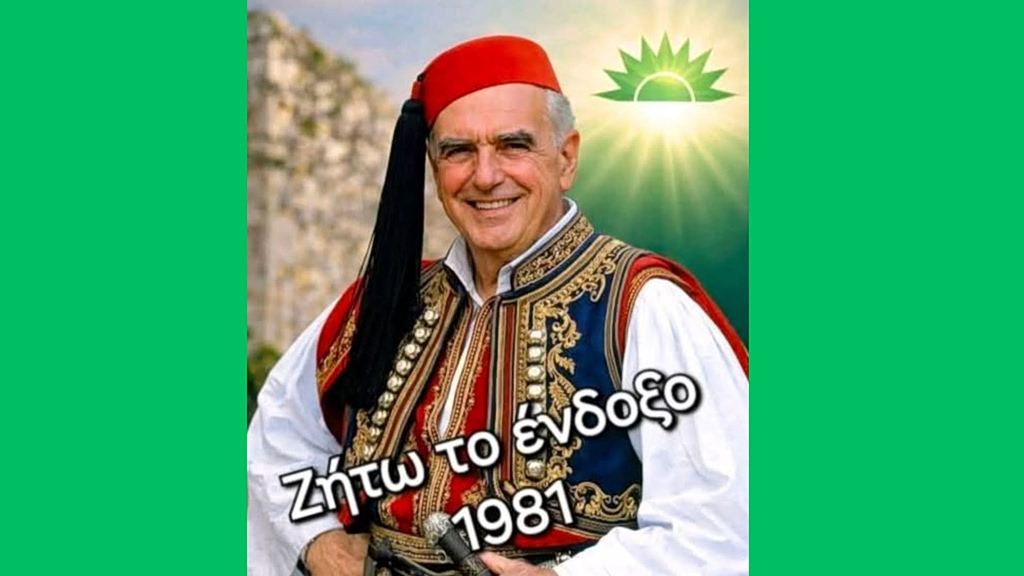 Η γκάφα Τασούλα φέρνει νέα memes με Ανδρέα Παπανδρέου: «Το εξώφυλλο του νέου βιβλίου ιστορίας»