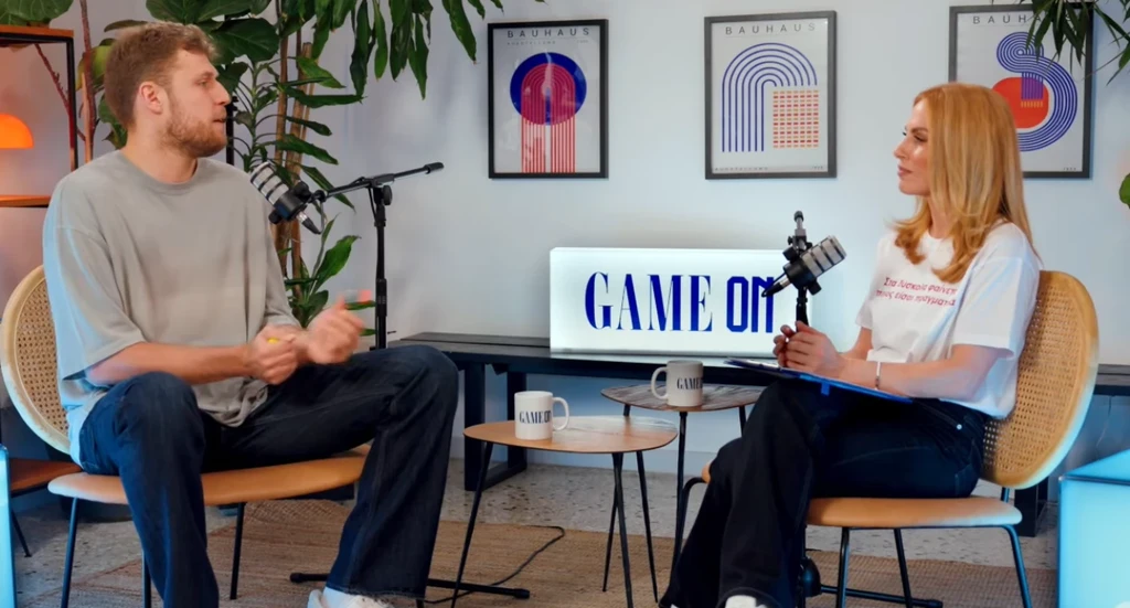 Αποκαλυπτικός Σάσα Βεζένκοφ στο πρώτο Game On με τη Ντορέττα Παπαδημητρίου