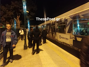 Ακινητοποιήθηκε στην Οινόη η αμαξοστοιχία που εκτελεί το δρομολόγιο Αθήνα – Θεσσαλονίκη (pics)