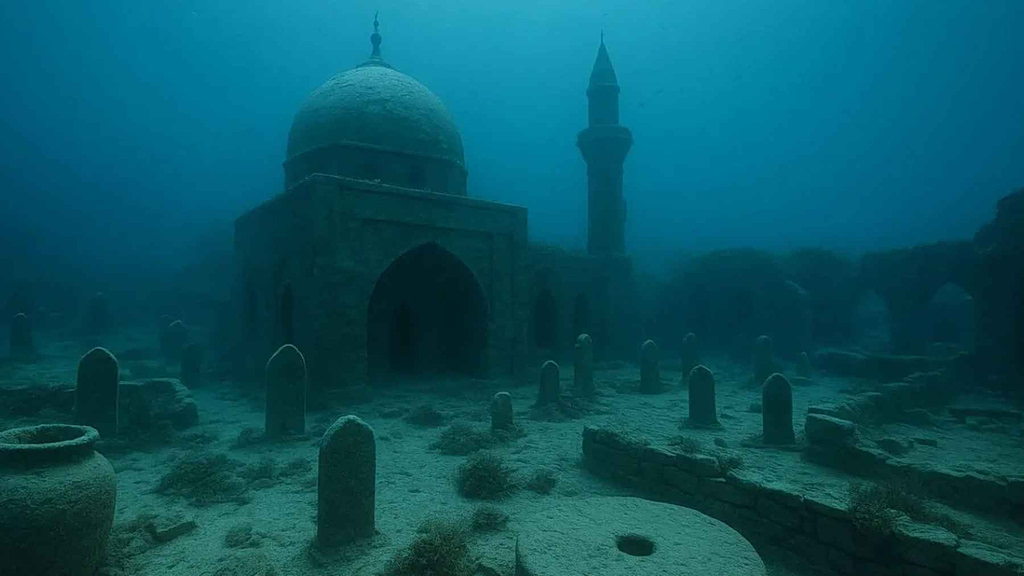 Η αρχαιολογική ανακάλυψη του αιώνα: Mια πόλη που μοιάζει με την Ατλαντίδα ανακαλύφθηκε στον πυθμένα λίμνης