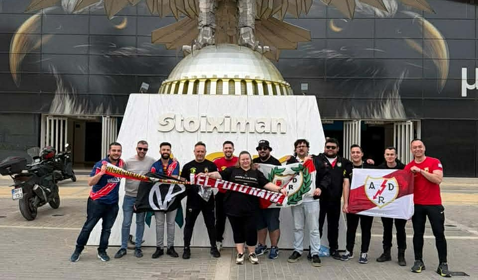 Εθελοντές διασώστες της ΑΕΚ υποδέχθηκαν τους ομόλογους της Ράγιο Βαγιεκάνο (photos)