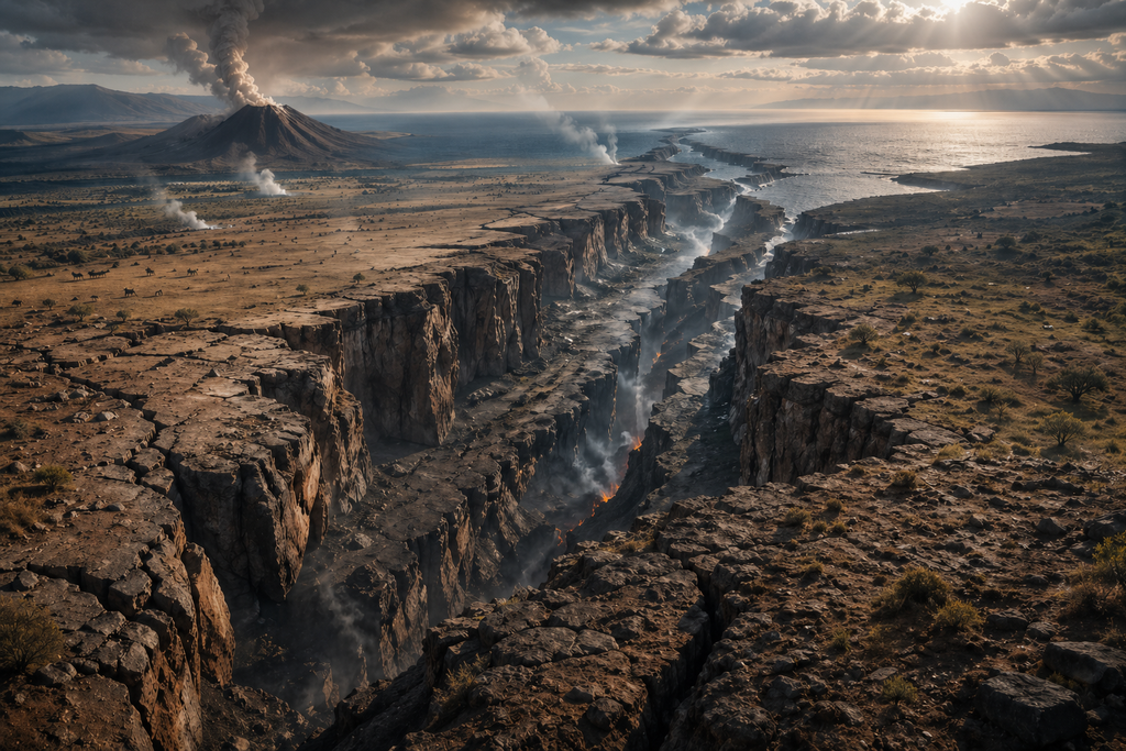 Η Αφρική «κόβεται» στα δύο: Η γέννηση ενός νέου ωκεανού αλλάζει τον παγκόσμιο χάρτη