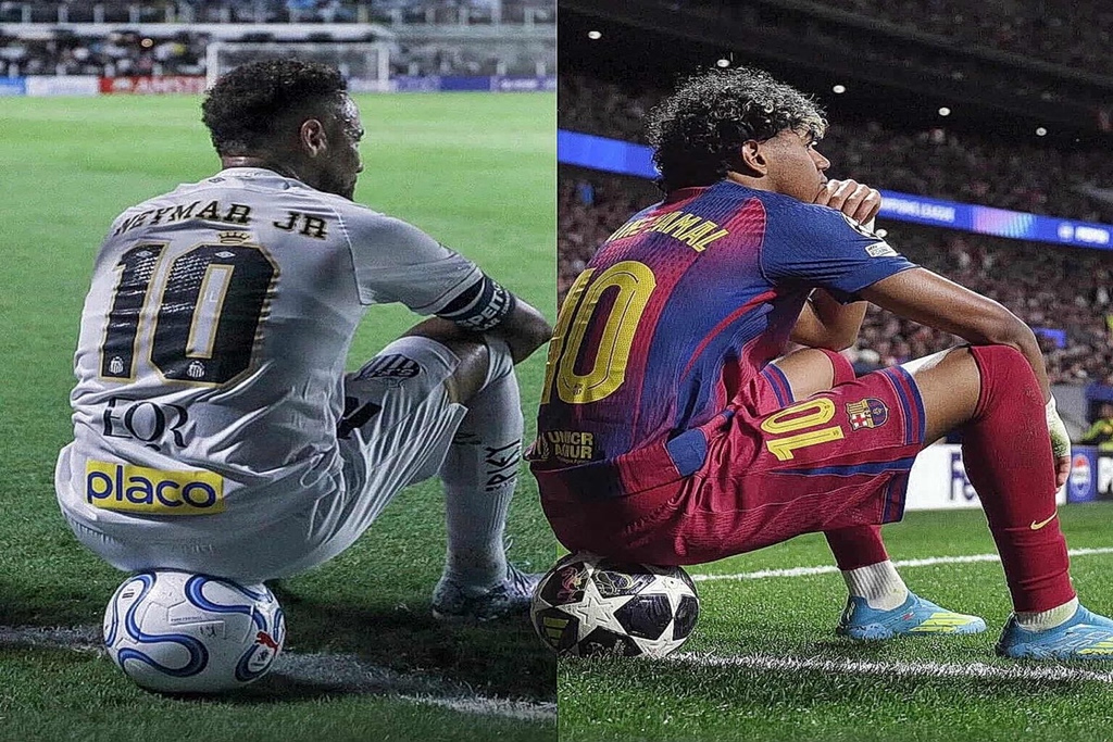 Τα έκανε όλα ο Νεϊμάρ: Γκολ, αντιγραφή πανηγυρισμού του Γιαμάλ και τσακωμό με οπαδούς