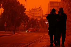 Αφρικανική σκόνη στην Κρήτη: Οι τιμές 75 φορές πάνω από το όριο – «Λύγισε» το σύστημα μετρήσεων