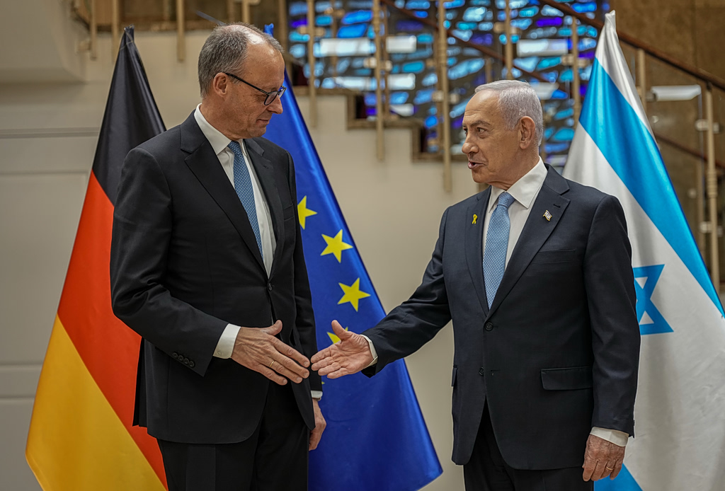Ο Γερμανός καγκελάριος Μερτς καλεί τον Νετανιάχου να τερματίσει τις εχθροπραξίες στον Λίβανο