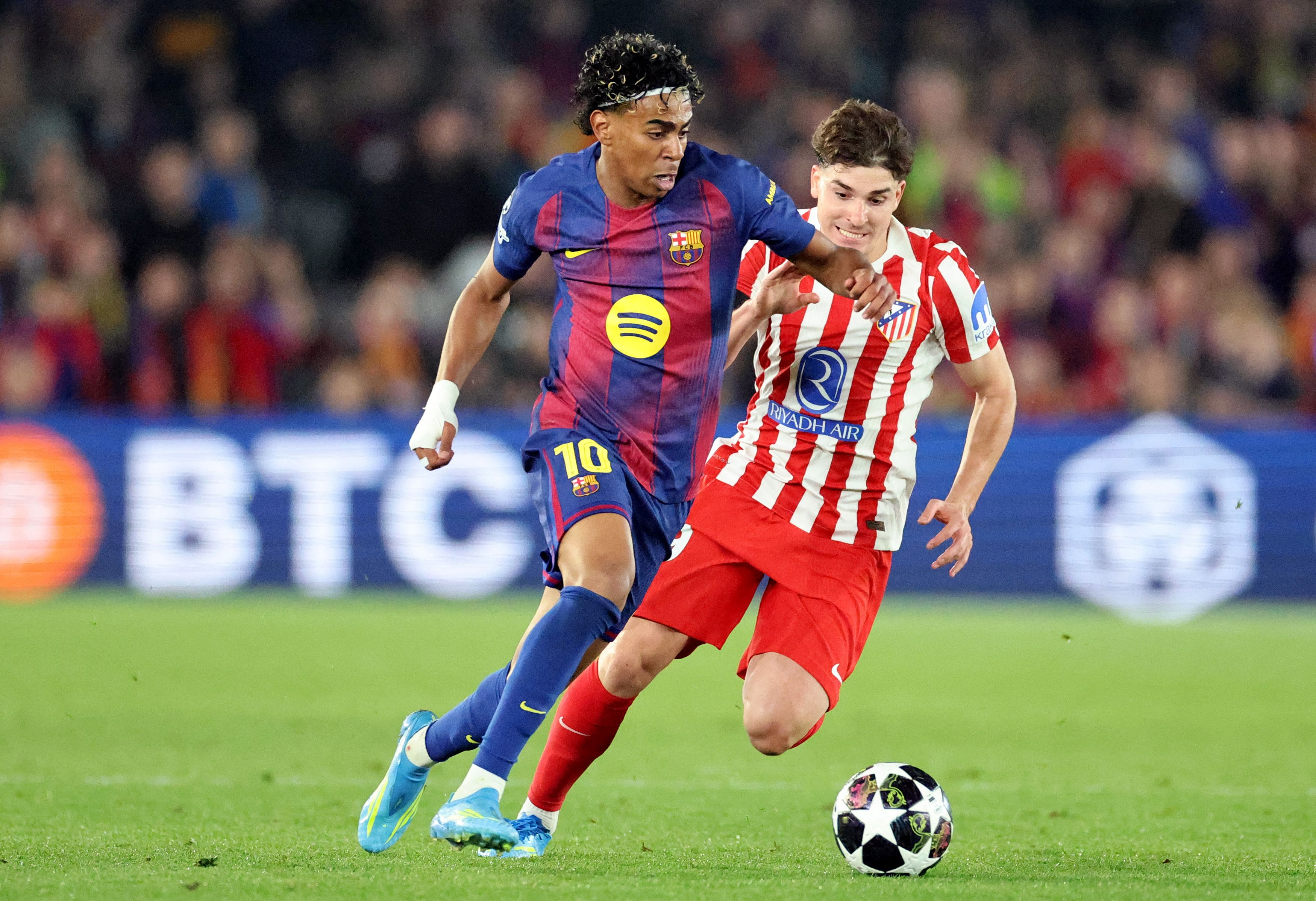 Champions League: &Pi;ό&tau;&epsilon; &kappa;&alpha;&iota; &pi;&omicron;ύ &theta;&alpha; &delta;&epsilon;ί&tau;&epsilon; &tau;&iota;&sigmaf; &rho;&epsilon;&beta;ά&nu;&sigmaf; &tau;&omega;&nu; &Alpha;&tau;&lambda;έ&tau;&iota;&kappa;&omicron; &Mu;&alpha;&delta;&rho;ί&tau;&eta;&sigmaf; &ndash; &Mu;&pi;&alpha;&rho;&tau;&sigma;&epsilon;&lambda;ό&nu;&alpha; &kappa;&alpha;&iota; &Lambda;ί&beta;&epsilon;&rho;&pi;&omicron;&upsilon;&lambda;