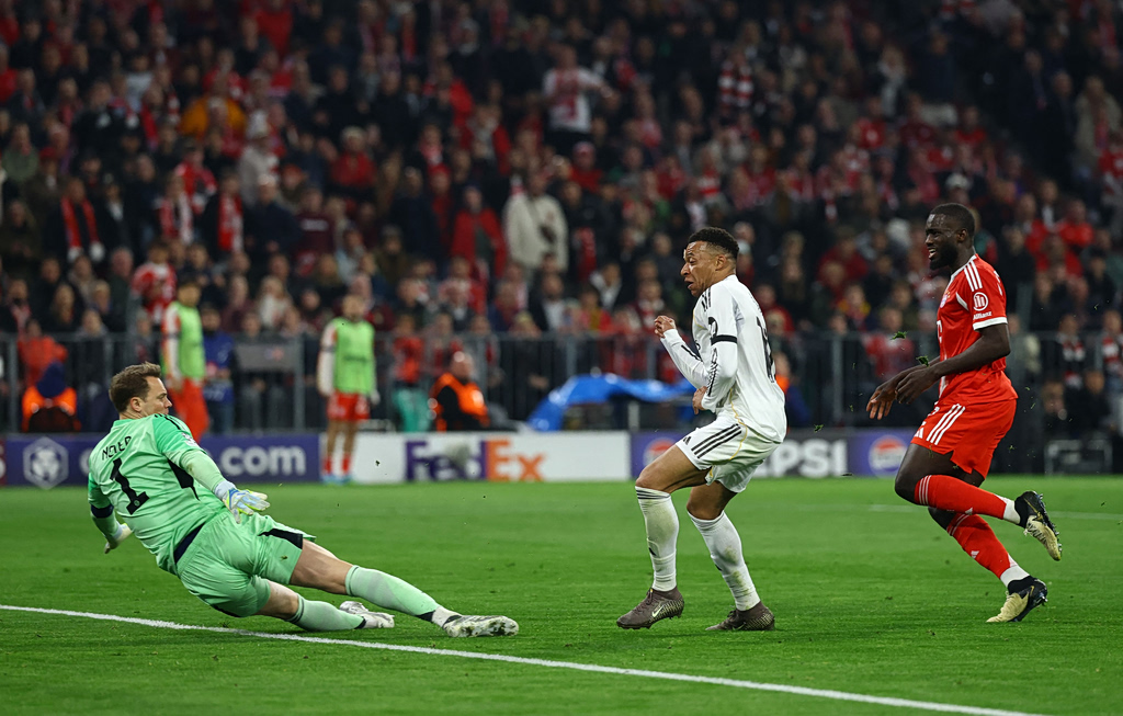 Μπάγερν Μονάχου – Ρεάλ Μαδρίτης: Γκολ και ανατροπές στο πρώτο μέρος