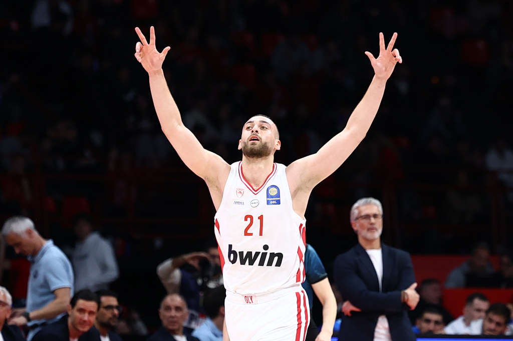 Ολυμπιακός – Μύκονος 109 – 83: Νίκη με 100αρα για τους «ερυθρόλευκους» επί της Μυκόνου