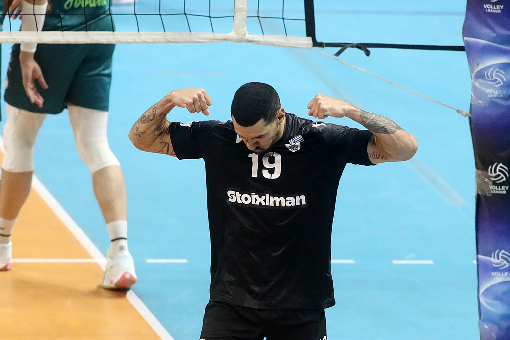 ΠΑΟΚ – Μίλωνας 3 – 0: Νίκησε και ισοφάρισε τη σειρά ο «Δικέφαλος του βορρά»