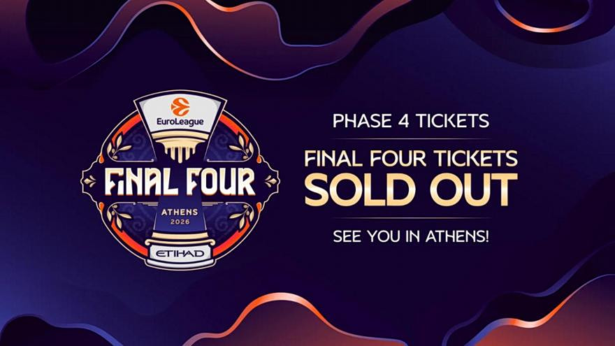 Euroleague: Sold out το Final Four στην Αθήνα
