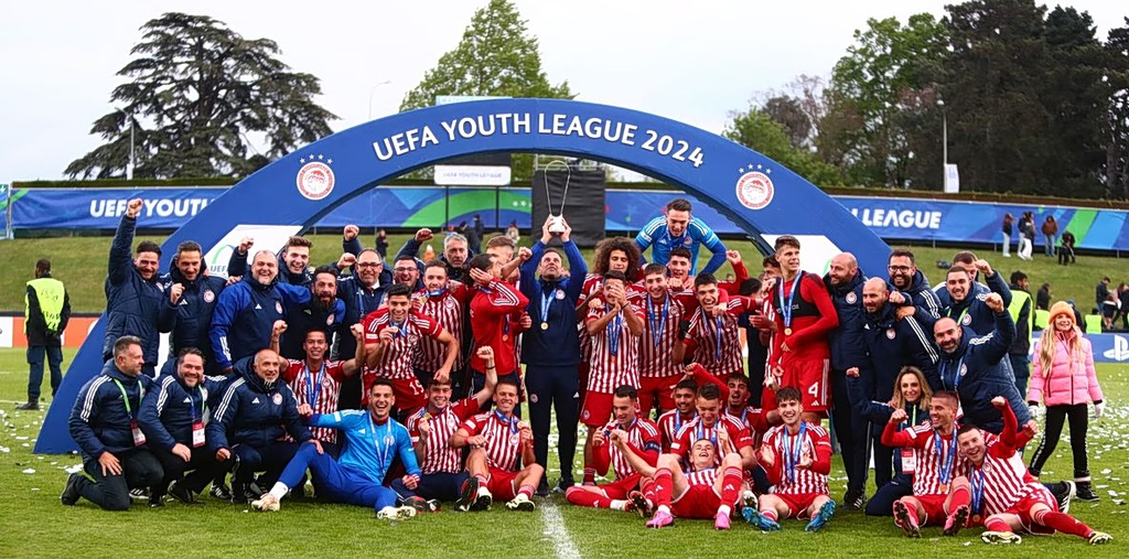 Ο Ολυμπιακός θυμήθηκε την κατάκτηση του Youth League το 2024