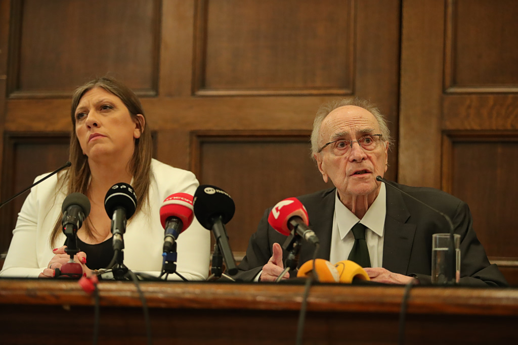 Ζωή και Νίκος Κωνσταντόπουλος: Ανακοίνωσαν ότι καταθέτουν μήνυση κατά του προέδρου της Ένωσης Δικαστών και Εισαγγελέων