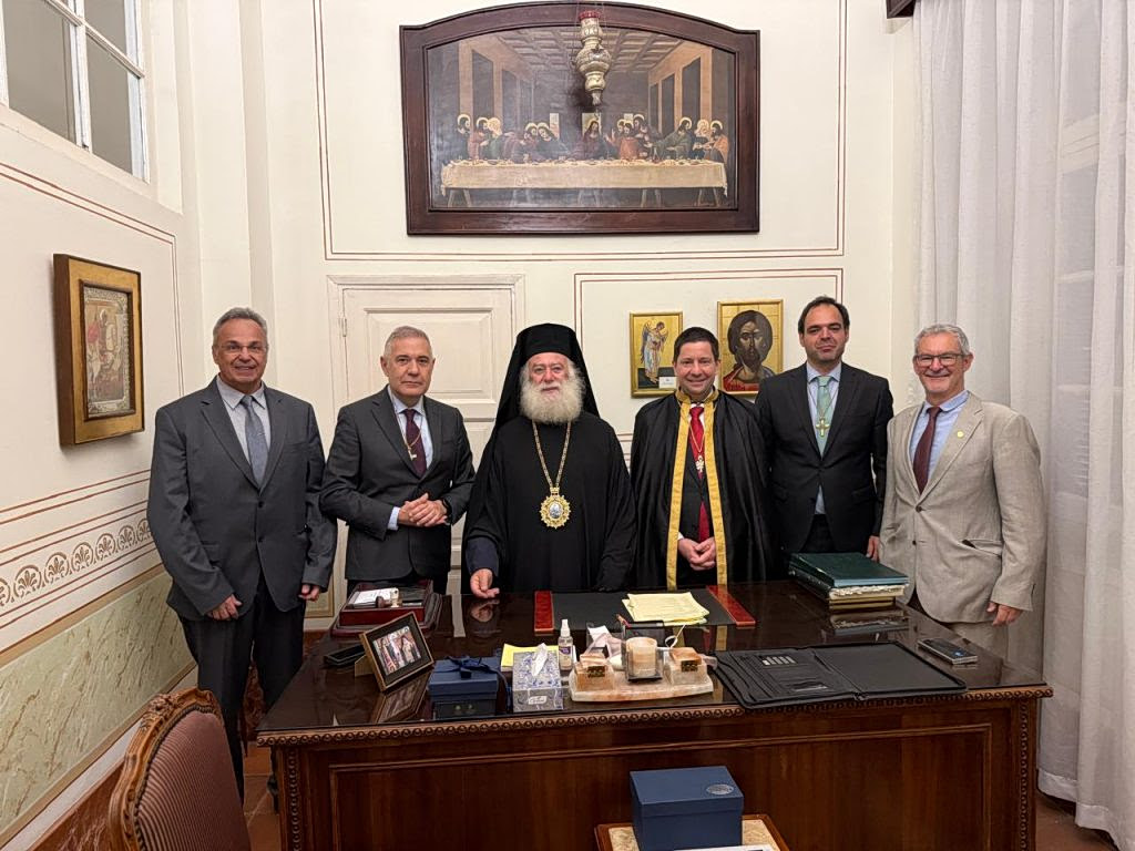 Μέγας Άρχων του Πατριαρχείου Αλεξανδρείας ο Πρύτανης του ΕΚΠΑ Καθηγητής Γεράσιμος Σιάσος