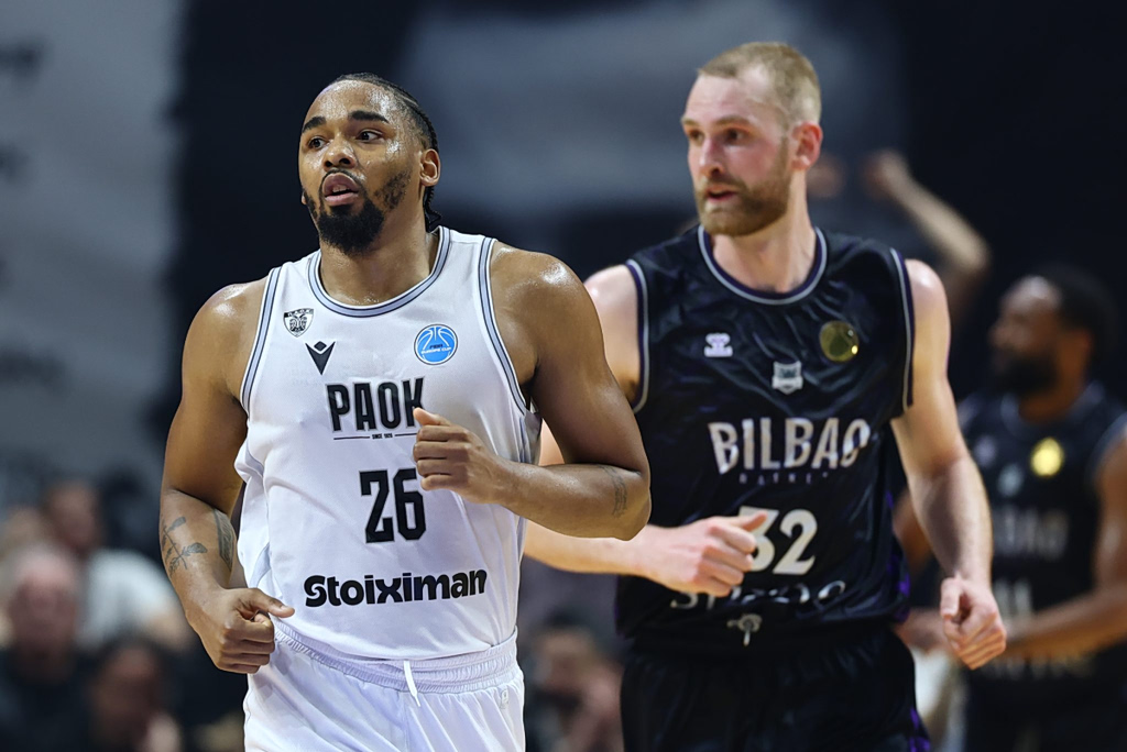 ΠΑΟΚ: Νίκη επί Μπιλμπάο, προβάδισμα στον τελικό FIBA Europe Cup