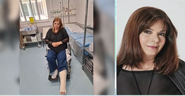 Βάσια Παναγοπούλου: «Έσπασα τον αστράγαλό μου σε πτήση – Με άφησαν να περπατάω μόνη»