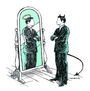 Το σκίτσο του Κώστα Σκλαβενίτη για ΤΑ ΝΕΑ 18/4/26