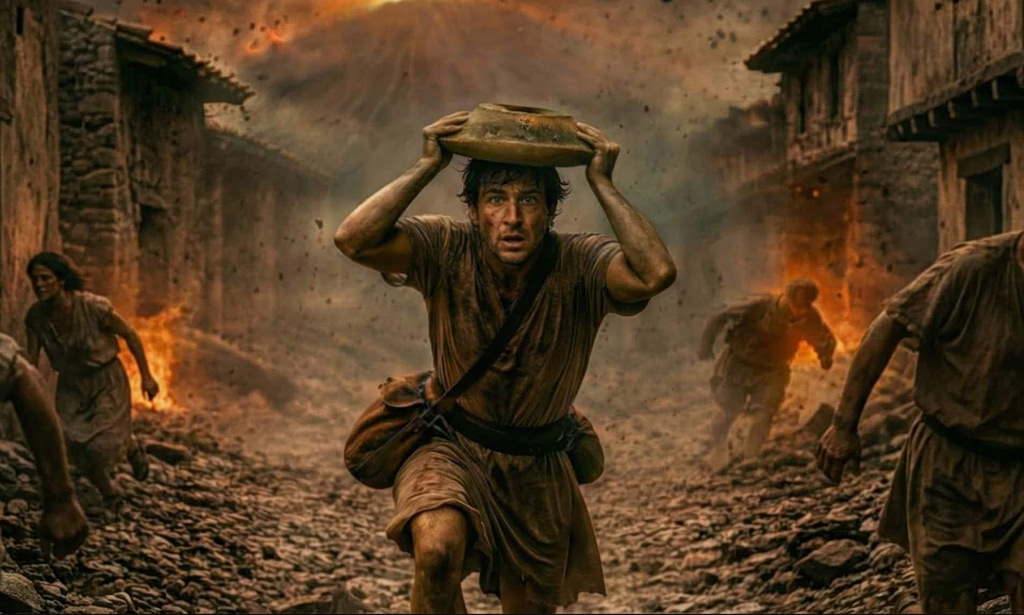 Η τεχνητή νοημοσύνη «ζωντανεύει» άνδρα που σκοτώθηκε στην καταστροφή της Πομπηίας