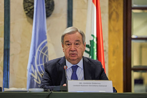 Λίβανος: Ο ΓΓ του ΟΗΕ Γκουτέρες καλεί «όλα τα μέρη» να τηρήσουν την κατάπαυση του πυρός