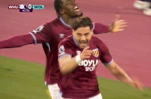 Premier League: Σκόραρε ο Μαυροπάνος στη μάχη παραμονής της Γουεστ Χαμ κόντρα στη Γουλβς