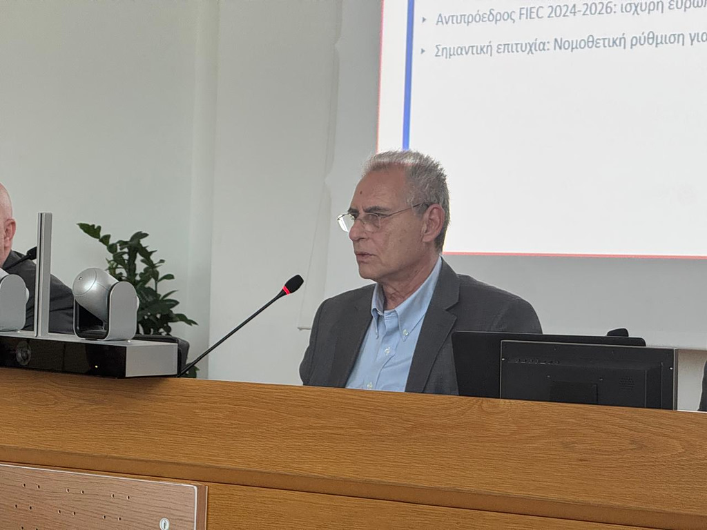 ΠΕΔΜΕΔΕ: Επανεκλογή του Κωνσταντίνου Γκολιόπουλου στη θέση του Προέδρου