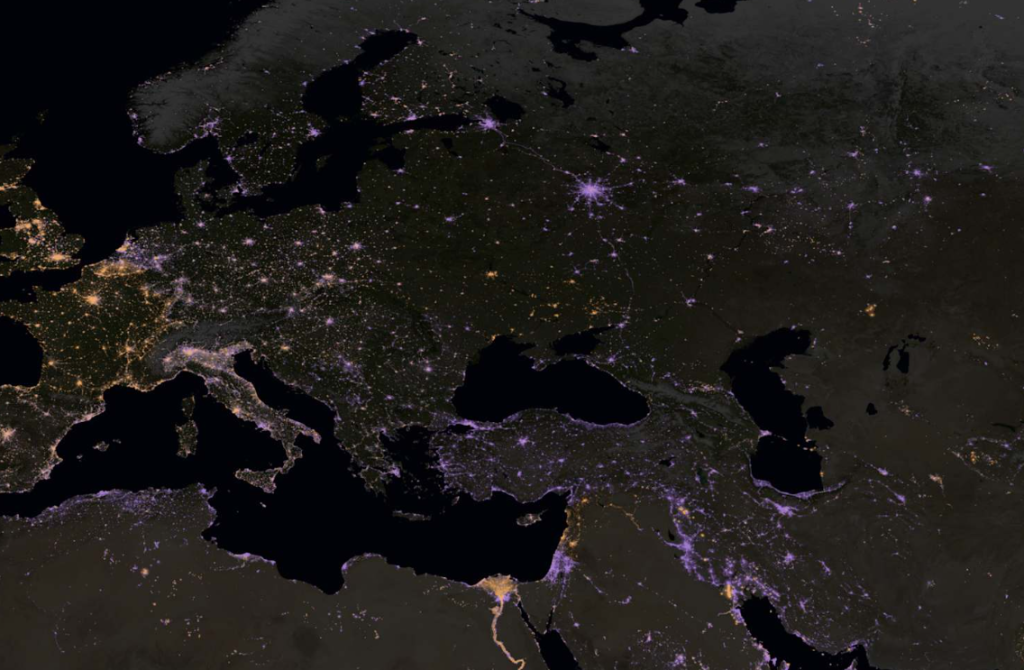 Η Γη δεν κοιμάται ποτέ: Τι αποκαλύπτουν 1 εκατ. δορυφορικές εικόνες της NASA για τη νύχτα