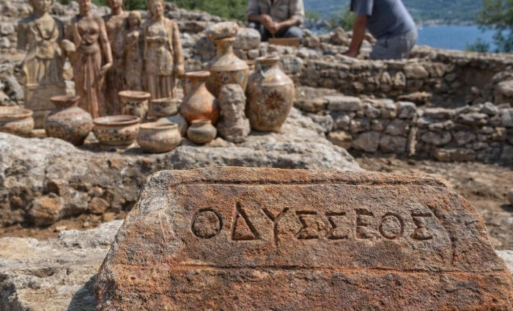 Ανακάλυψη-ορόσημο στην Ιθάκη: Εντοπίστηκε αρχαίο ιερό αφιερωμένο στον Οδυσσέα