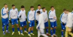 Ποδοσφαιριστές της U21 της Βοσνίας αρνήθηκαν χειραψία στους αντιπάλους της U21 του Ισραήλ (vid)