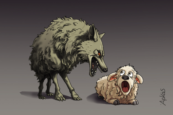 Αρκάς: Το «σύνδρομο της Στοκχόλμης» σε ένα σκίτσο