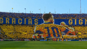 Φαντασμογορικός αποχαιρετισμός των οπαδών της Τίγκρες στον Ζινιάκ (vid)