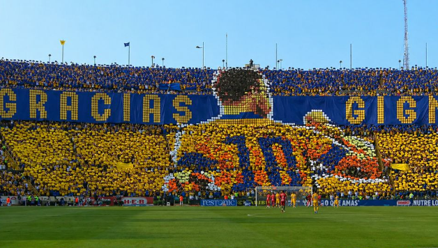 Φαντασμογορικός αποχαιρετισμός των οπαδών της Τίγκρες στον Ζινιάκ (vid)