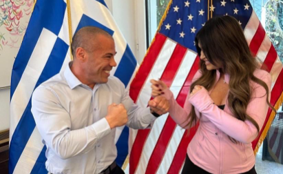 Συνάντηση Γκίλφοϊλ – Ζαμπίδη ενόψει του αγώνα με τον Mayweather (pic)