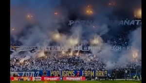 Εντυπωσιακό tifo από τη Λεχ Πόζναν με την απεικόνιση των Αγίων Πέτρου και Παύλου (vid)
