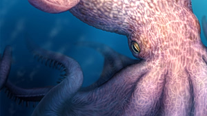 Ανακαλύφθηκε αρχαίο γιγαντιαίο χταπόδι, που μοιάζει με το μυθικό τέρας Κράκεν που καταβρόχθιζε πλοία (Video)