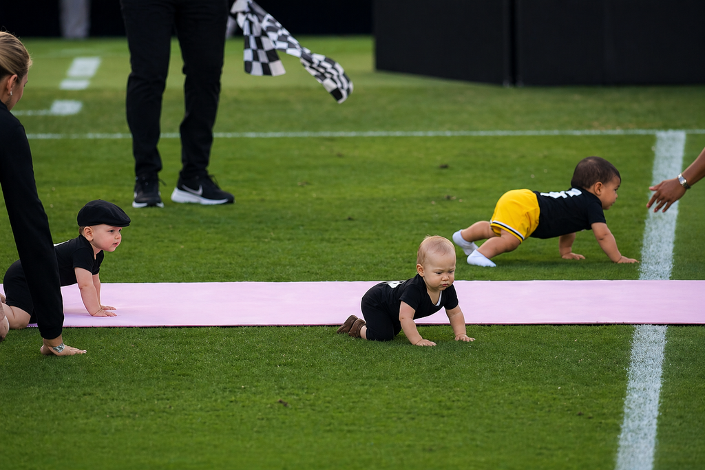 Viral ο πιο χαριτωμένος αγώνας δρόμου ανάμεσα σε μωράκια (vid)