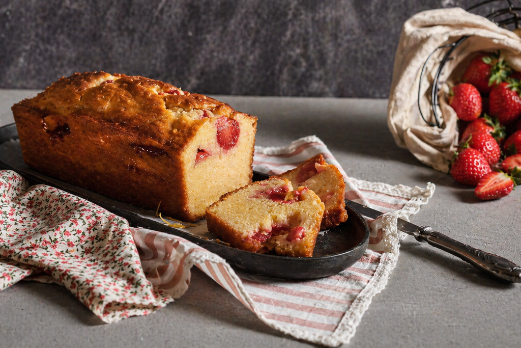 Εύκολο κέικ φράουλα από την Αργυρώ Μπαρμπαρίγου – Απίστευτα αφράτο και ζουμερό